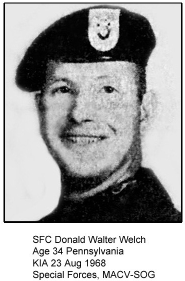 SFC Donald Walter Welch